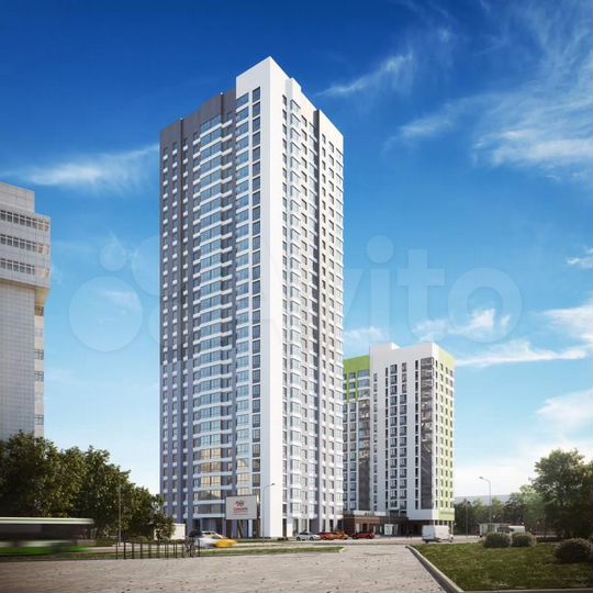 2-к. квартира, 64,4 м², 26/30 эт.