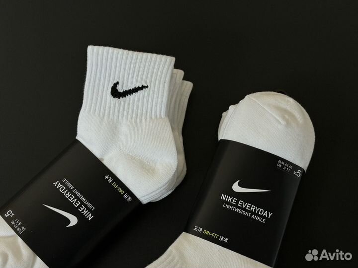 Носки nike средние 10 пар