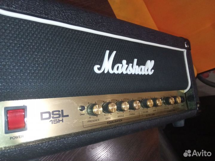Ламповый усилитель marshall DSL15H