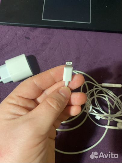 Зарядка iPhone блок, кабель, наушники нерабочее