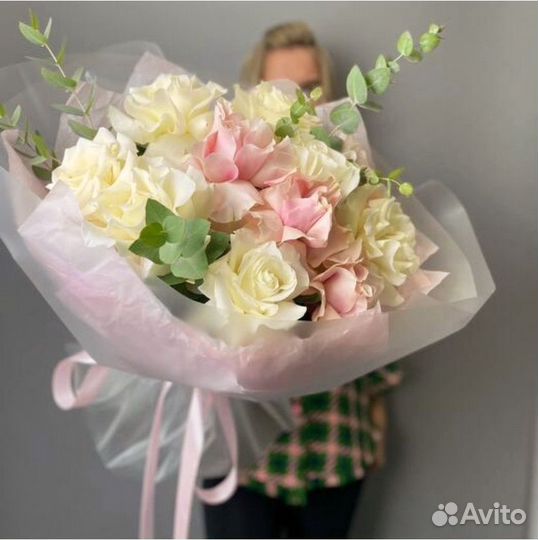 Авторские букеты из французских роз