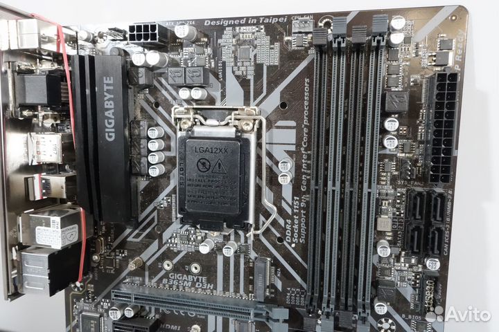 Материнская плата gigabyte B365M D3H