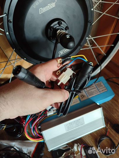 Набор электрофикации вело 1000w