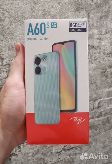 Itel A60s, 4/128 ГБ
