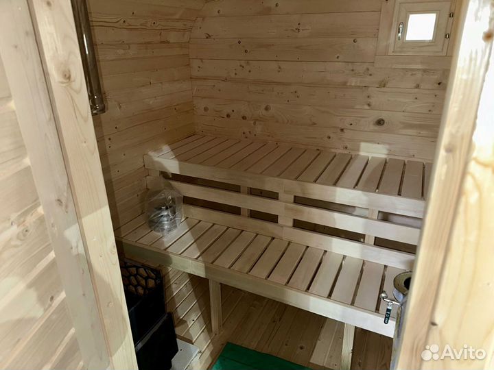 Баня с террасой