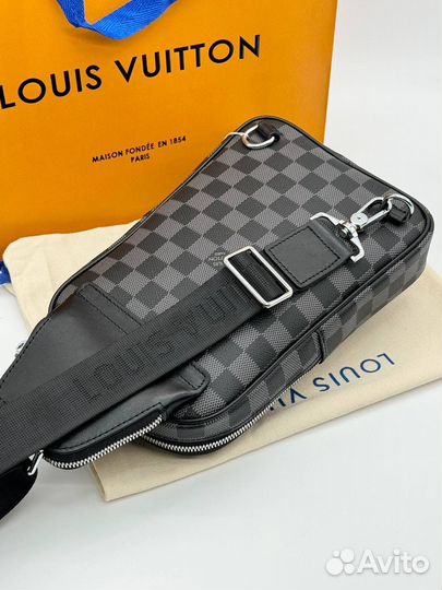 Сумка Мини avenue sling Louis Vuitton