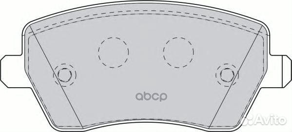 Колодки торм.дисковые перед. Micra (03) fdb161