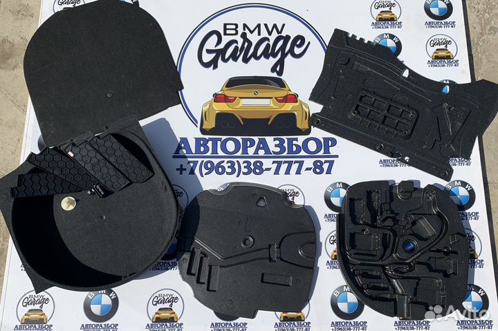 Обшивка багажника bmw e60