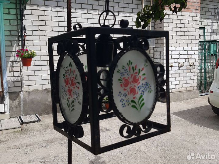 Светильник СССР кованый