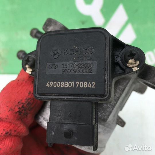 Заслонка дроссельная механическая Хендай Элантра