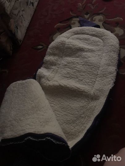 Конверт зимний на овчине