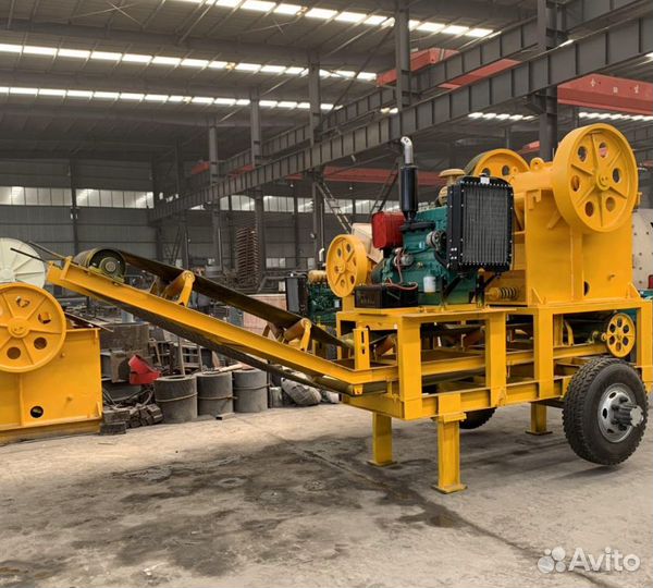 Дробилка щековая ре 400х600 Дизельная