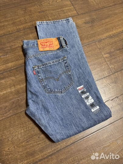 Джинсы levis 501 оригинал новые