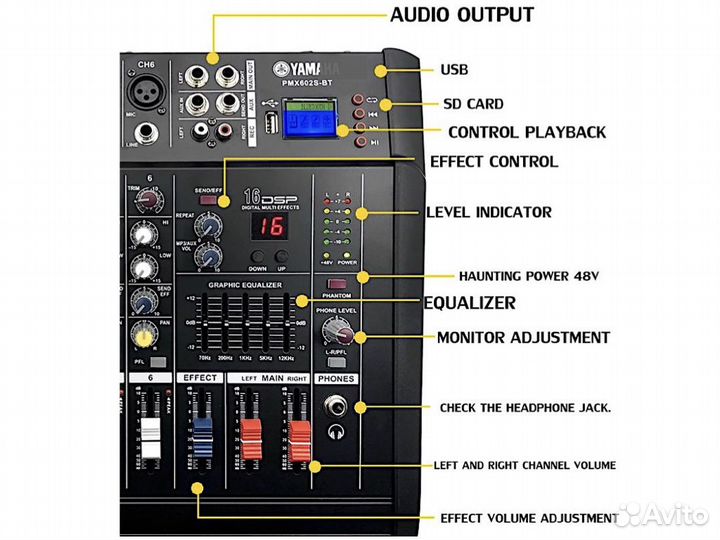 Активный микшерный пульт, Караоке микрофоны
