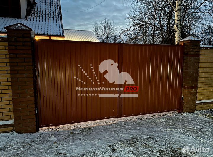 Откатные ворота от производителя. С гарантией