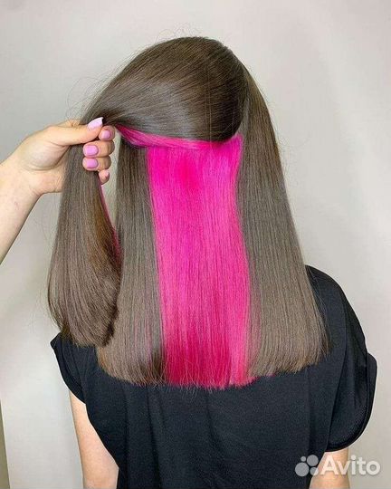 Скрытое окрашивание волос