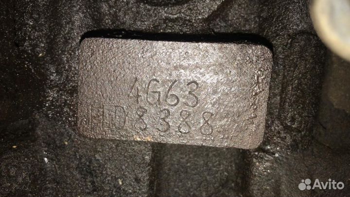 Двигатель mitsubishi 4g63 rvr