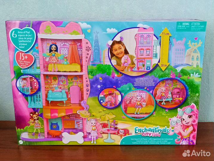 Таунхаус и кафе Enchantimals (новый)