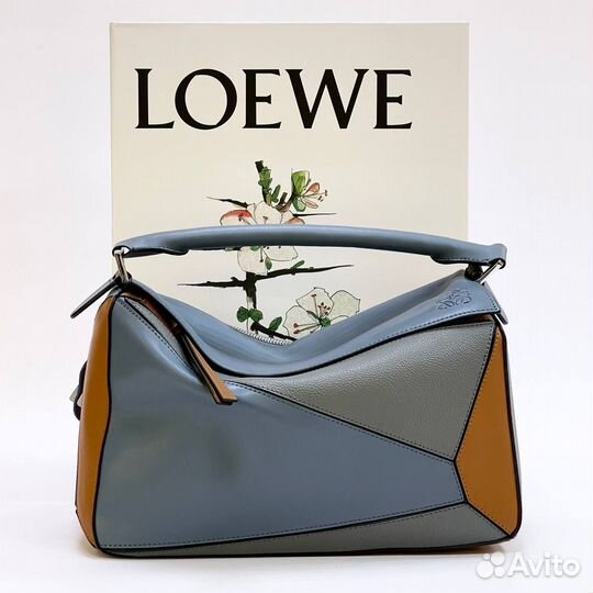 Женская сумка Loewe Puzzle из кожи через плечо