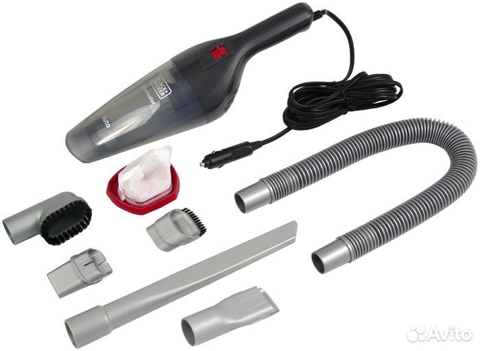 Автомобильный пылесос black decker новый