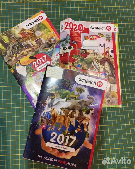 Журналы католог игрушек Schleich