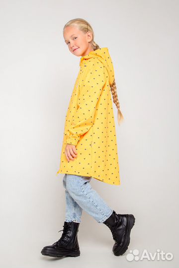 Плащ ветровочный для девочки Crockid вк (116-122)