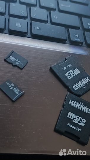Флешка micro sd 64, 32,16 гб