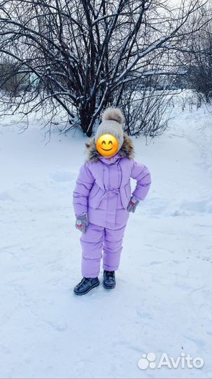 Зимний костюм для девочки