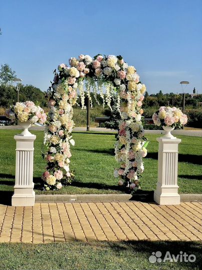 Свадебная арка Выездная регистрация