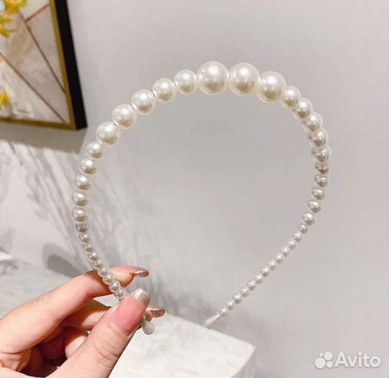 Ободок классический, летний