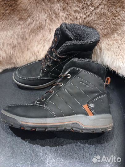 Зимние ботинки Ecco 36-37, нубук, Hydromax