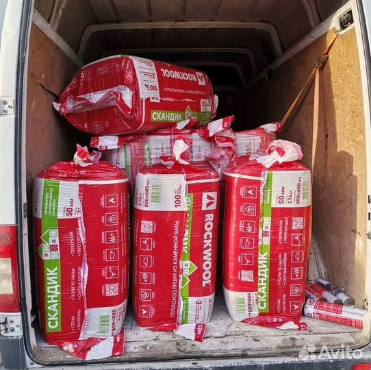 Утеплитель Роквул лайт баттс скандик