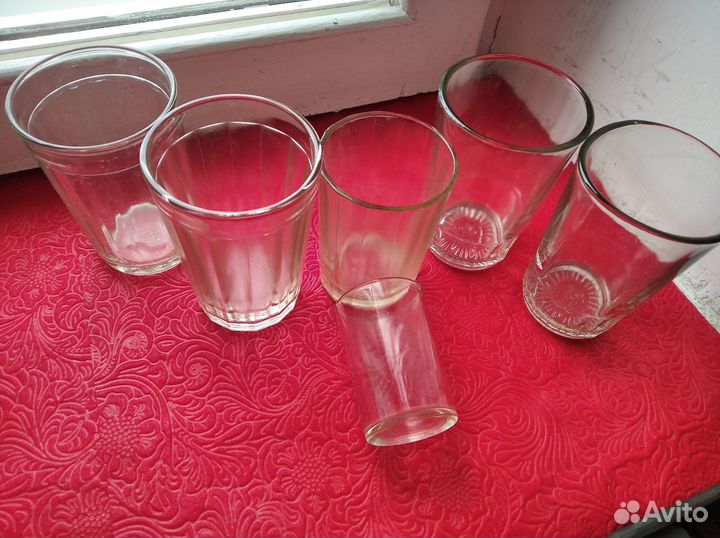 Стаканы граненые СССР