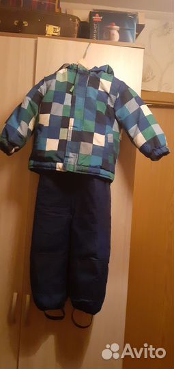 Зимний комплект play today, р. 86