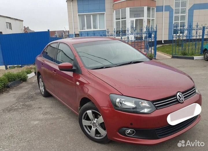 Volkswagen Polo 1.6 AT, 2013, 168 630 км