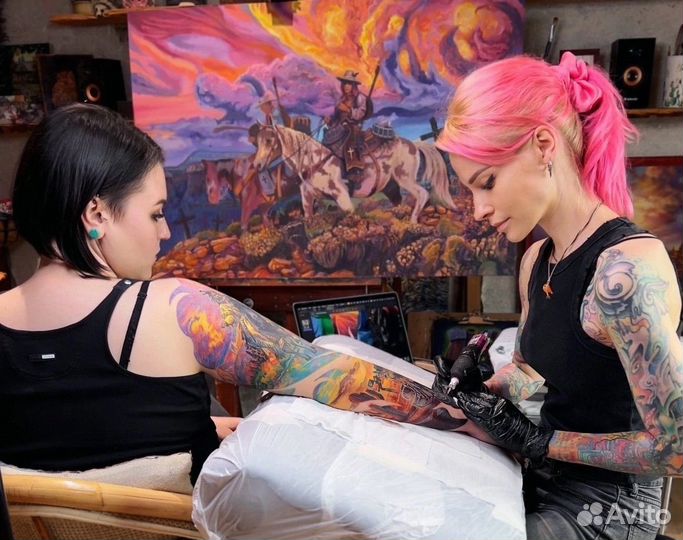 Модель для тату