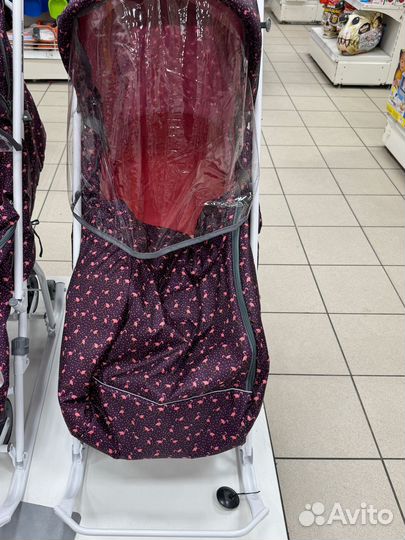 Коляска санки трансформер