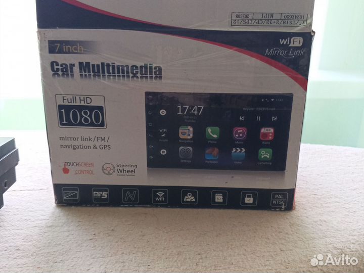 Магнитола 2 din android 7 дюймов бу