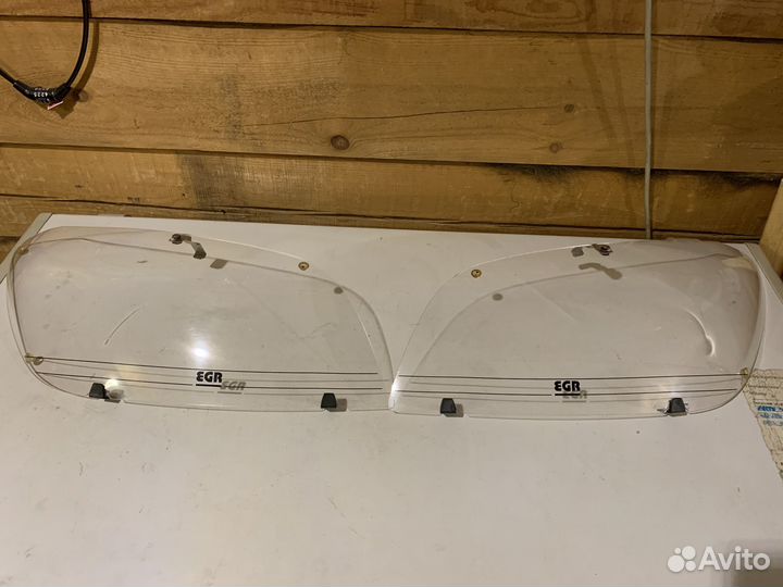 Пластиковая защита фар таёта раф 4 2008 г