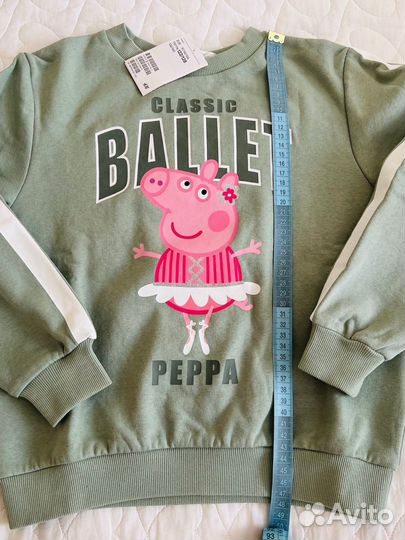 H&M свитшот Classic Ballet Peppa 122/128