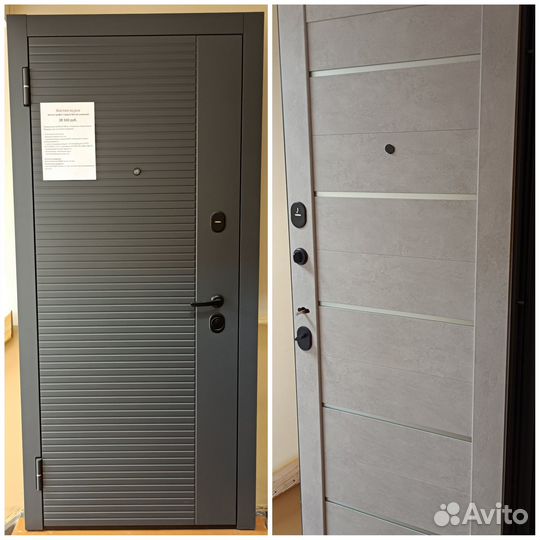 Дверь входная металлическая новая