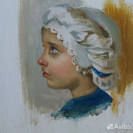 Картина маслом портрет