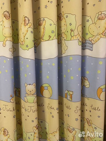 Готовый комплект штор