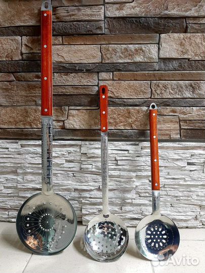 Шумовка для казана из нержавейки