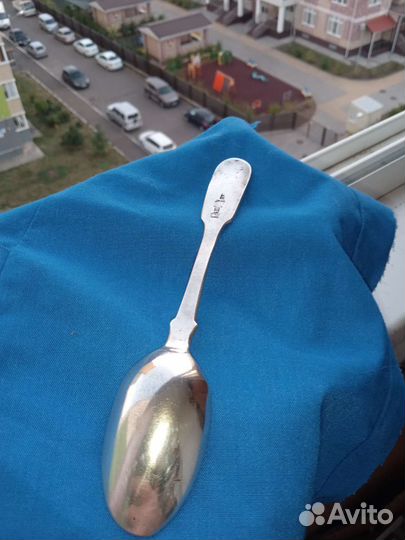 Серебряная ложечка.Царское серебро 84пр(875) Не до