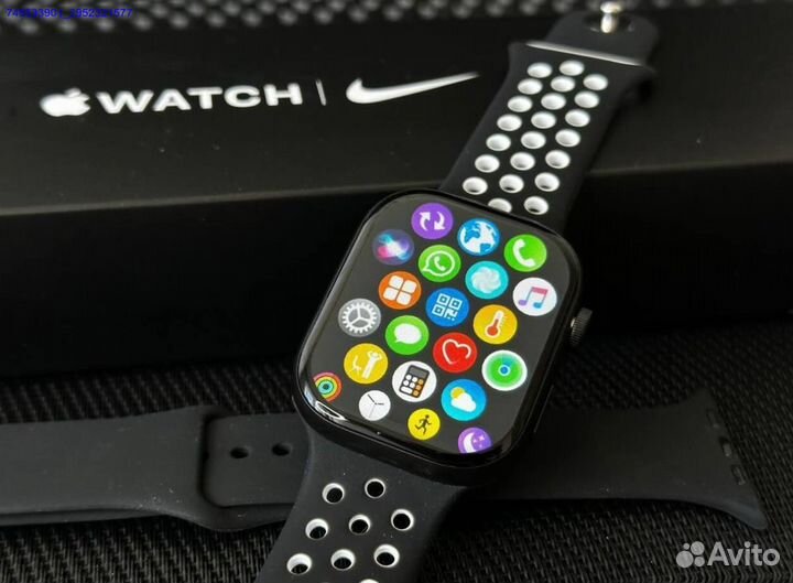 Смарт часы Apple Watch 9 Nike (Арт.36693)