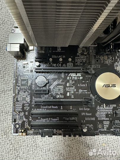 Связка i7 6700k+asus z170p+ ddr4+кулер