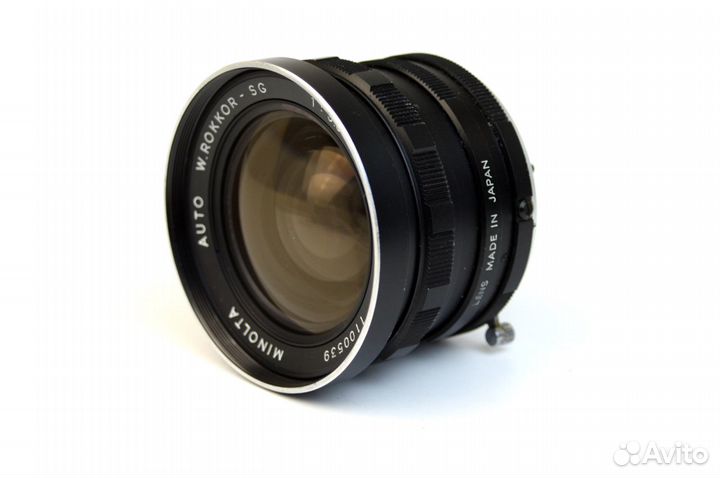 Minolta Auto W.Rokkor-SG 28mm f3.5 1963г