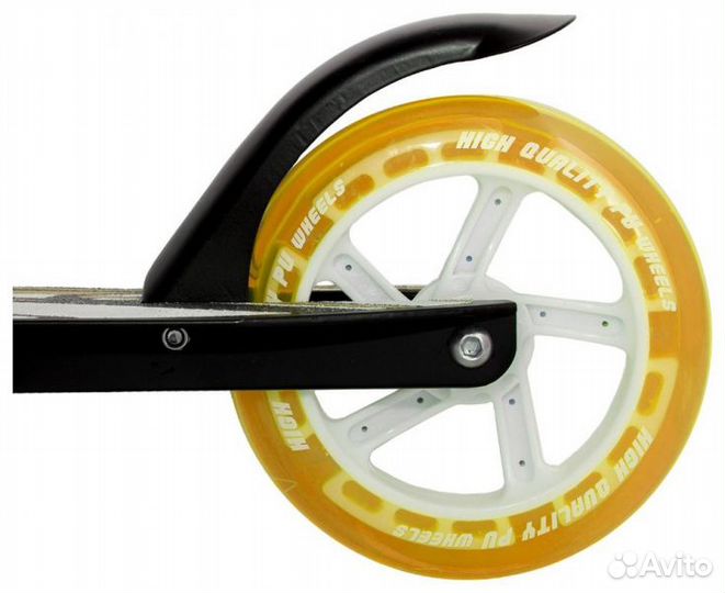 Самокат со светящимися колесами