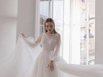 Платье свадебное с рукавом gabbiano secret sposa